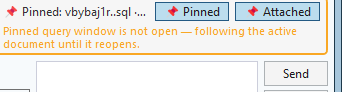 The chat's active-document context bar with Pinned / Attached chips and a following-the-active-document status